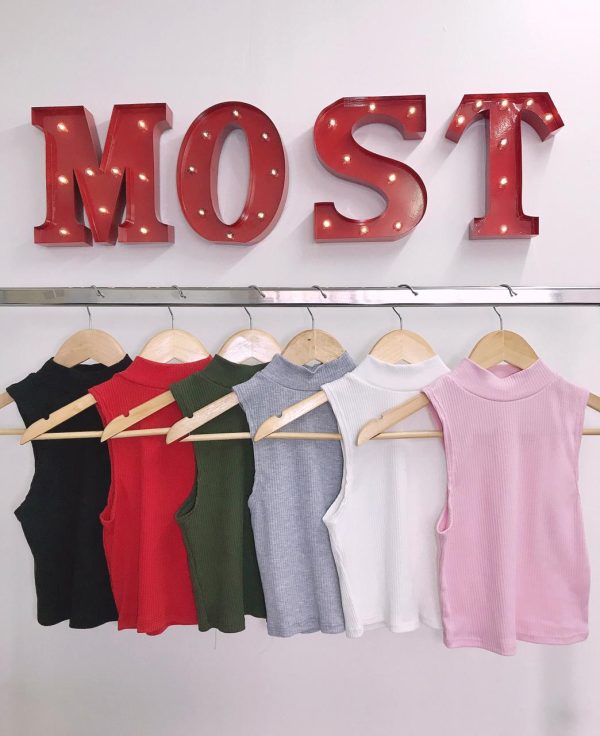 Art. 1410-M Media polera morley sin manga - Imagen 2