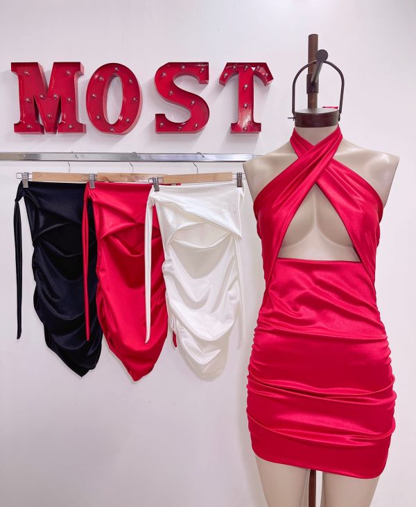 Art. 736-SAT Vestido "LU" saten - Imagen 2