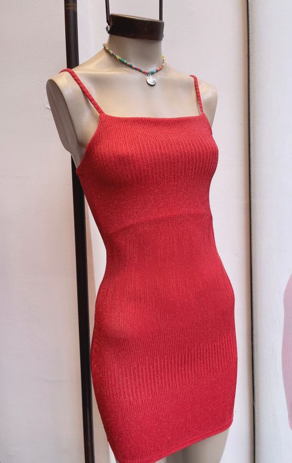 Art. 741-L Vestido lurex tira - Imagen 2