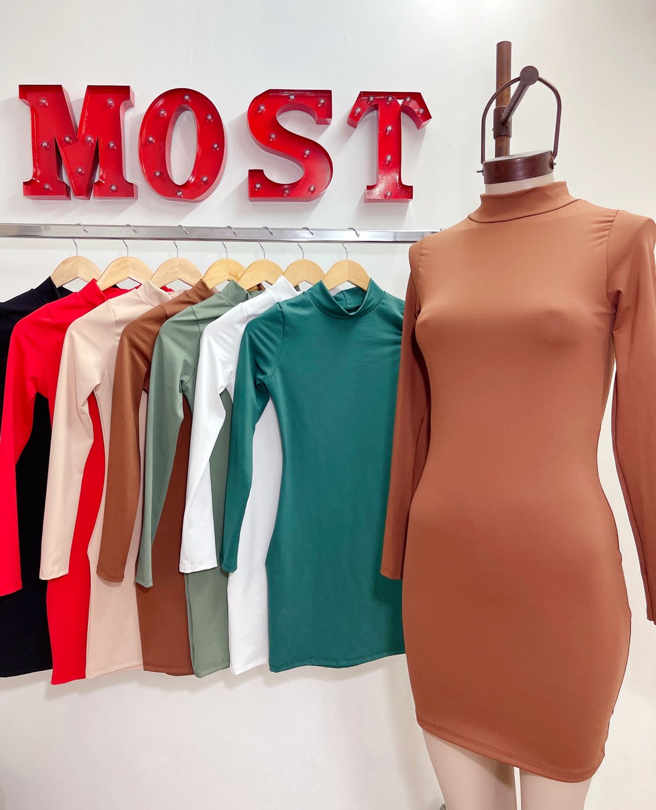 Vestidos polera sales