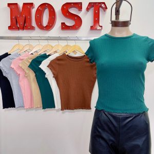 Art. 1460-M Remera morley manga corta rulette