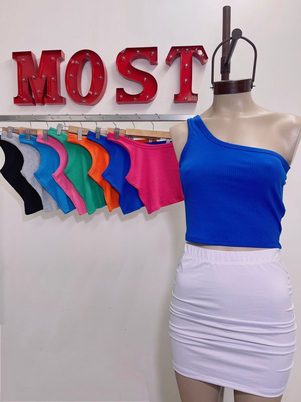 Art. 1388-M Musculosa morley un solo hombro - Imagen 2