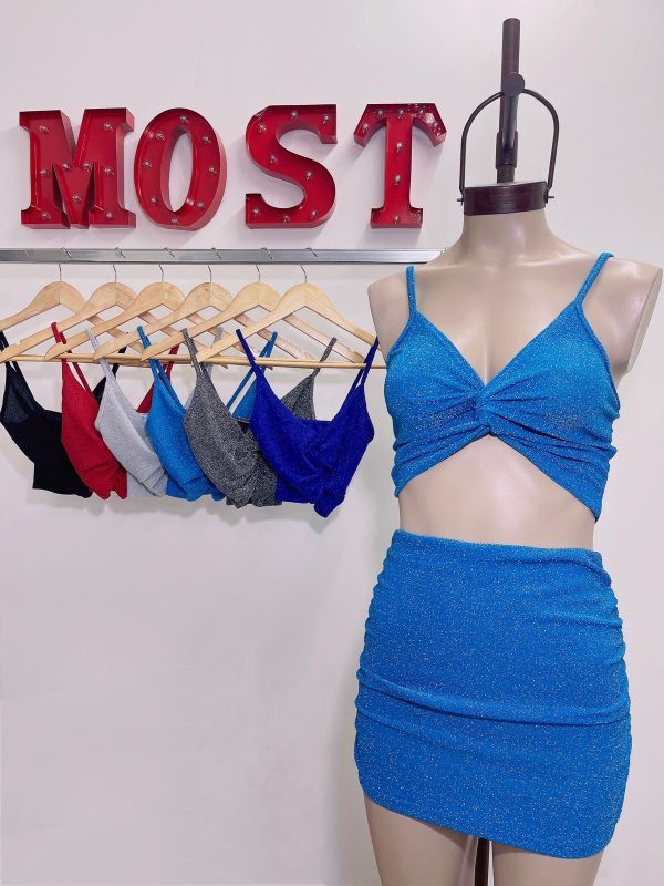 Art. 1267-L Top lurex nudo sin mangas - Imagen 3