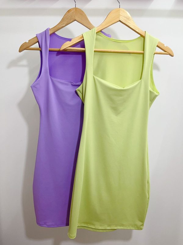 Art. 807-MF Vestido microfibra escote cuadrado - Imagen 4