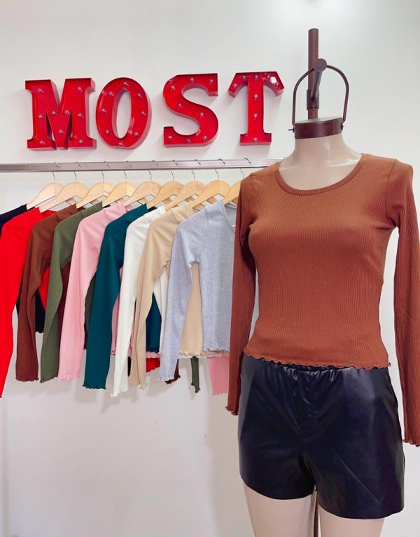 Art. 1284-M(LAR) Remera morley manga larga rulette