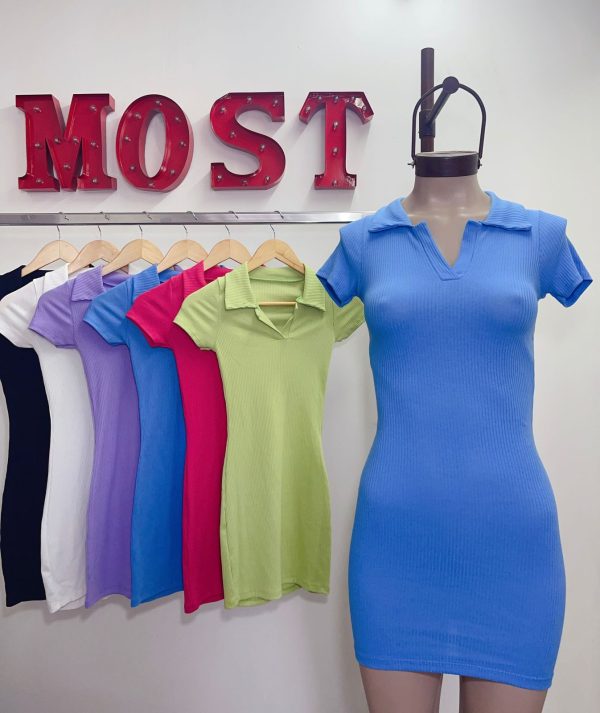Art. 664-M Vestido polo morley manga corta - Imagen 2