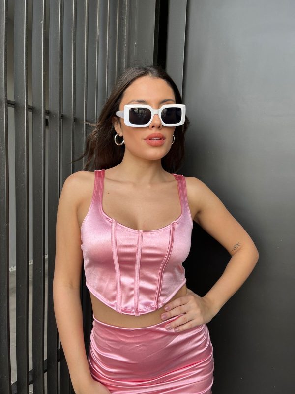 Art. 1483-SAT Top corset saten