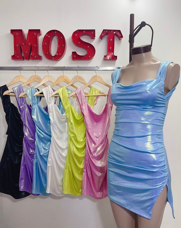Art. 835-HO Vestido TINI holográfico - Imagen 3