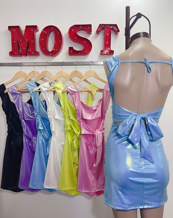 Art. 835-HO Vestido TINI holográfico - Imagen 4