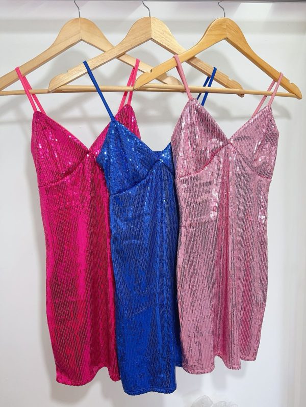 Art. 841-LE Vestido corto lentejuelas - Imagen 3