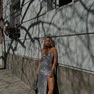 Art. 842-LE-2 Vestido largo lentejuelas