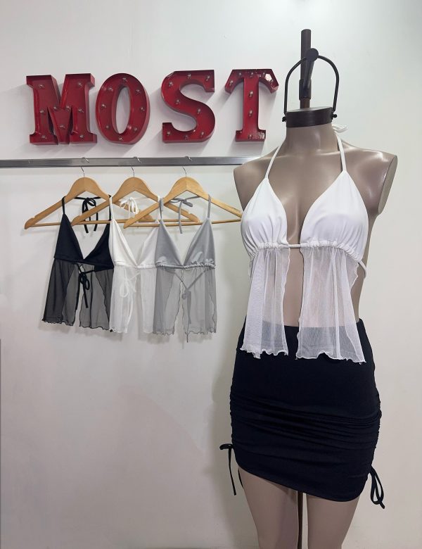Art. 1506-TU-MF Top shein tul combi microfibra