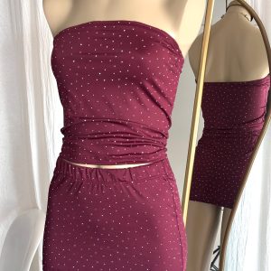 Art. 1502-MF-STR Bando microfibra strass